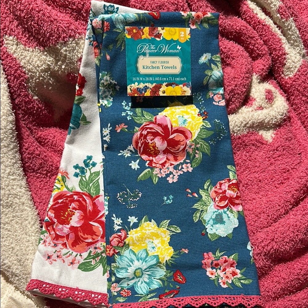 Floral Kitchen Towels
